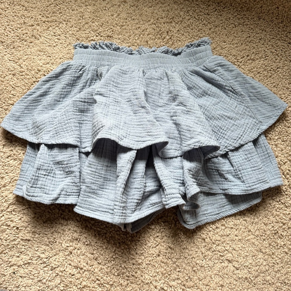Day + Moon Blue Skirt